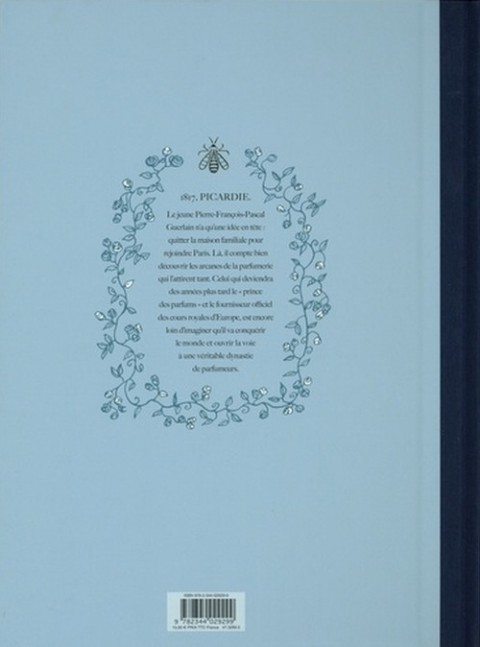 Verso de l'album Guerlain Tome 1 Pierre - François - Pascal (1798/1864)