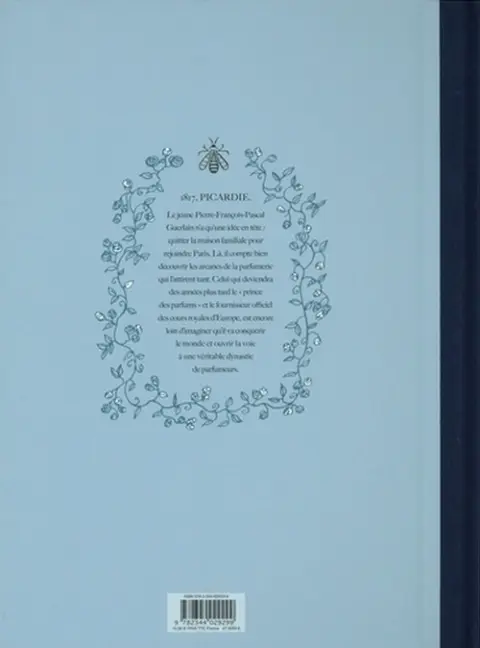 Verso de l'album Guerlain Tome 1 Pierre - François - Pascal (1798/1864)