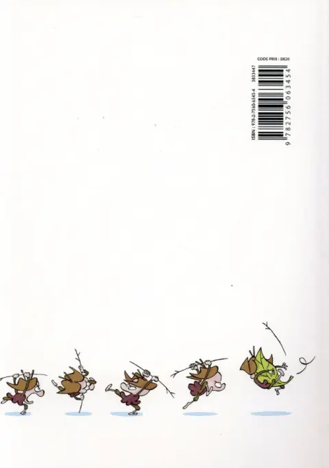 Verso de l'album Hans