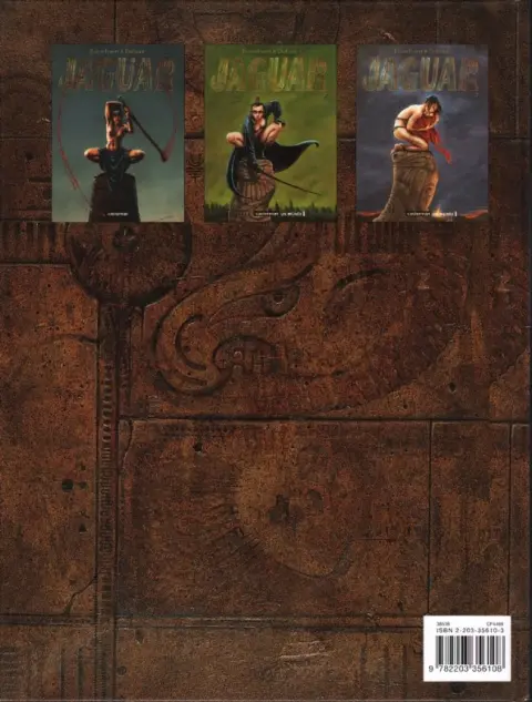 Verso de l'album Jaguar Tome 3