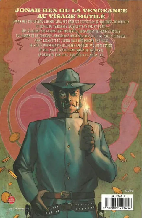 Verso de l'album Jonah Hex Tome 2 Origines