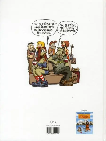 Verso de l'album Kolossale rigolade Tome 2 C'est celui qui dit qui y est !