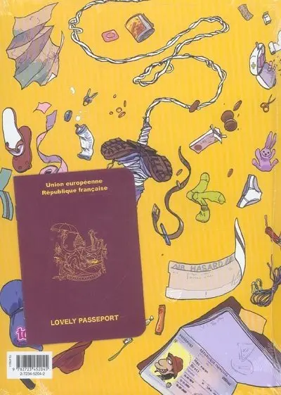 Verso de l'album Lovely Planet Tome 1