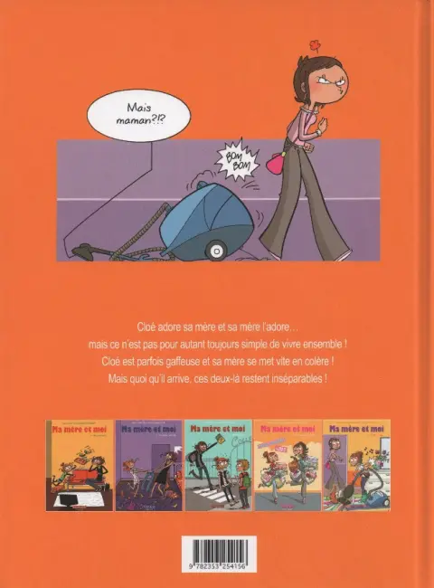 Verso de l'album Ma mère et moi Tome 5 Ça déménage !