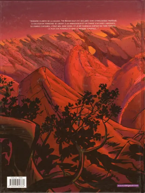 Verso de l'album Mayam Tome 4 June, l'infiniment bon