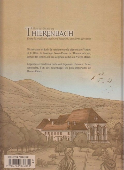 Verso de l'album Notre-Dame de Thierenbach