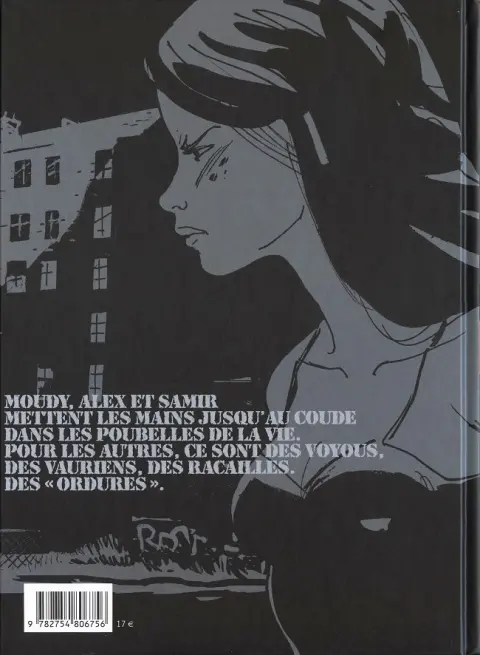 Verso de l'album Ordures Tome 1 Entrée nord