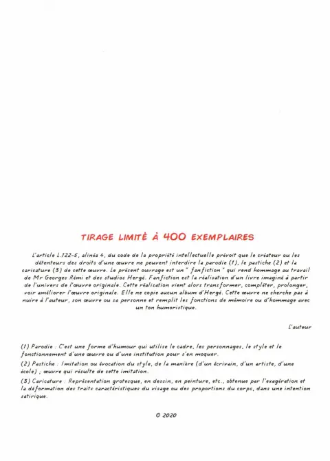 Autre de l'album Tintin Chasse à l'Homme