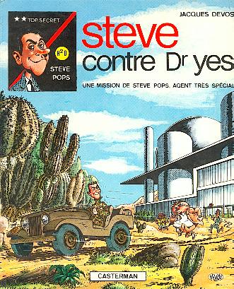 Couverture de l'album Steve Pops Tome 1 Contre Dr Yes