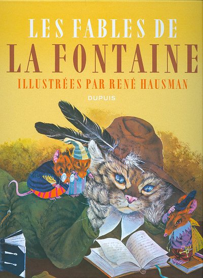Couverture de l'album Les Fables de La Fontaine illustrées par Hausman