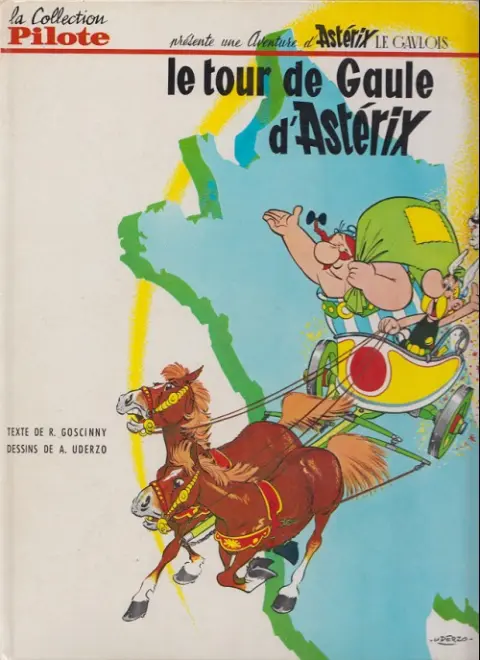 Couverture de l'album Astérix Tome 5 Le tour de Gaule d'Astérix