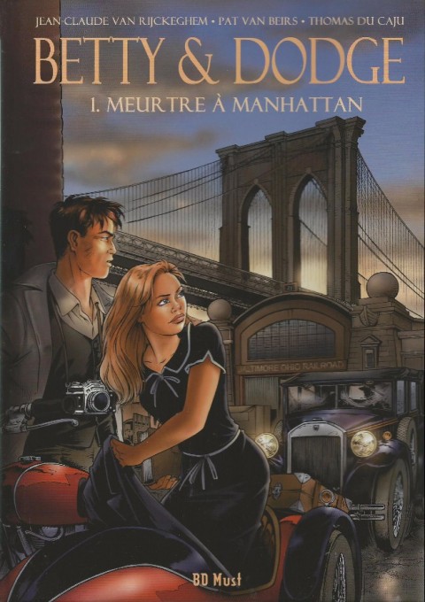 Couverture de l'album Betty & Dodge Tome 1 Meurtre à Manhattan