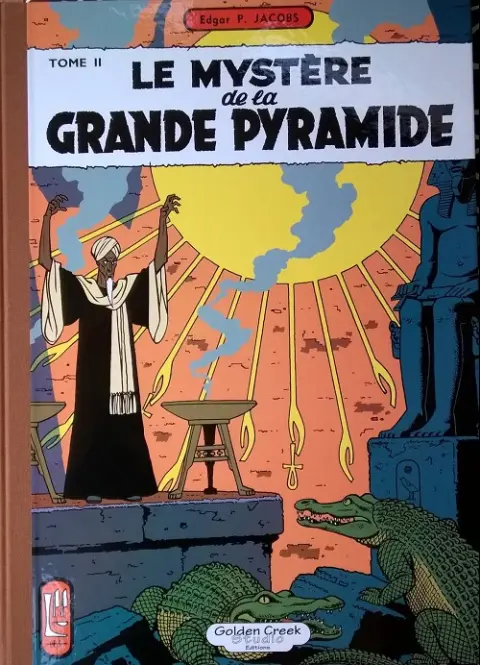 Couverture de l'album Blake et Mortimer Tome 5 Le Mystère de la Grande Pyramide - Tome II