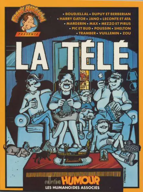 Frank Margerin présente... Collectif Tome 2 La télé