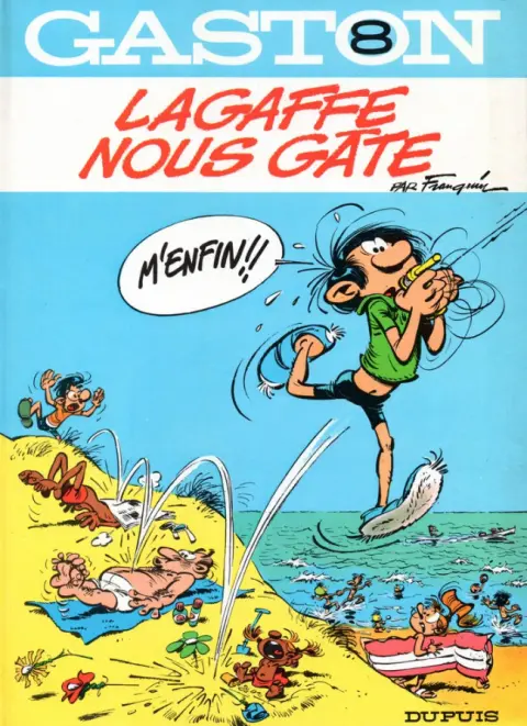 Couverture de l'album Gaston Tome 8 Lagaffe nous gâte