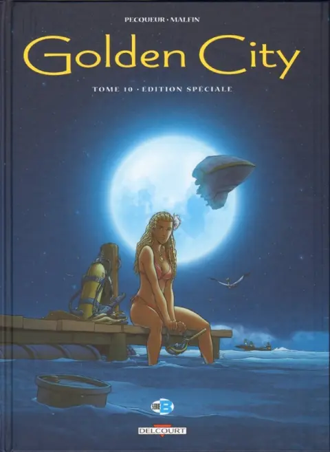 Couverture de l'album Golden City Tome 10 Orbite terrestre basse