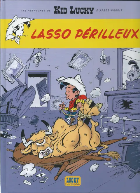 Couverture de l'album Kid Lucky Tome 2 Lasso périlleux