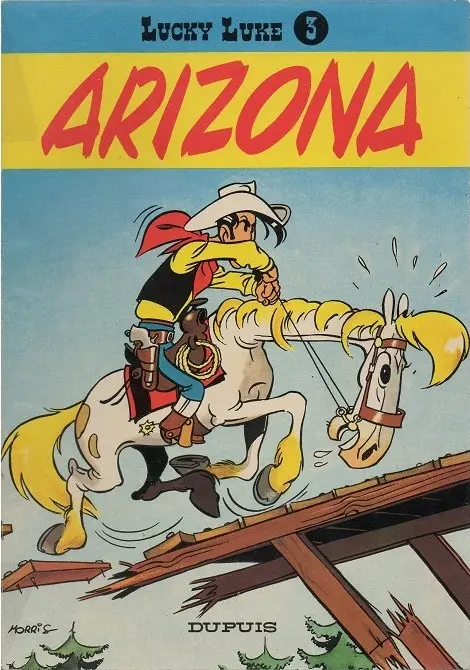 Couverture de l'album Lucky Luke Tome 3 Arizona