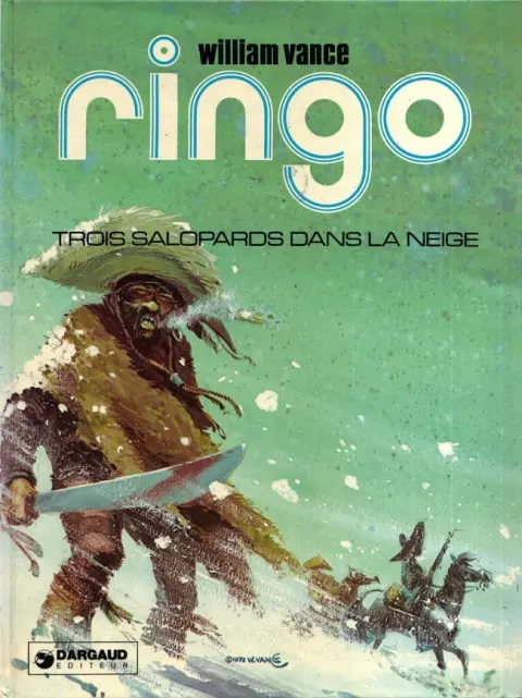 Couverture de l'album Ringo Tome 3 Trois salopards dans la neige