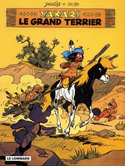 Couverture de l'album Yakari Tome 10 Le grand terrier