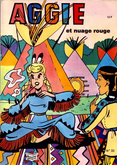Aggie N° 33 Aggie et nuage rouge