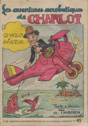 Couverture de l'album Charlot 1ère Série - SPE Tome 15 Charlot aviateur