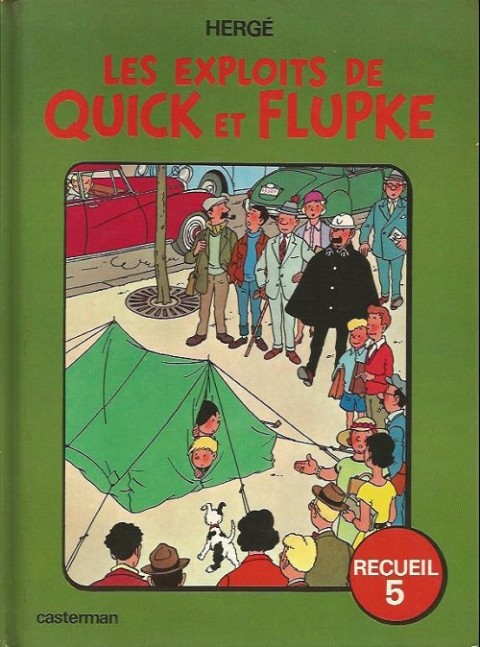 Couverture de l'album Quick et Flupke - Gamins de Bruxelles Recueil 5
