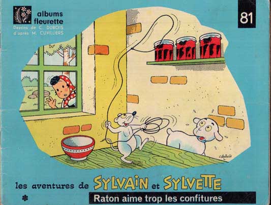 Couverture de l'album Sylvain et Sylvette Tome 81 Raton aime trop les confitures