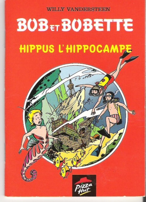 Couverture de l'album Bob et Bobette Hippus, l'Hippocampe