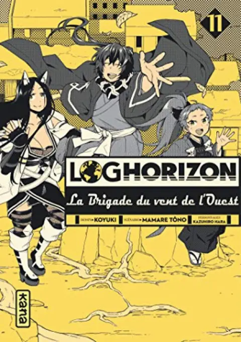 Log Horizon - La brigade du vent de l'ouest Tome 11