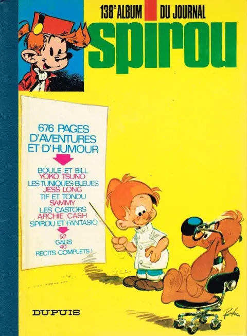 Le journal de Spirou Album N° 138