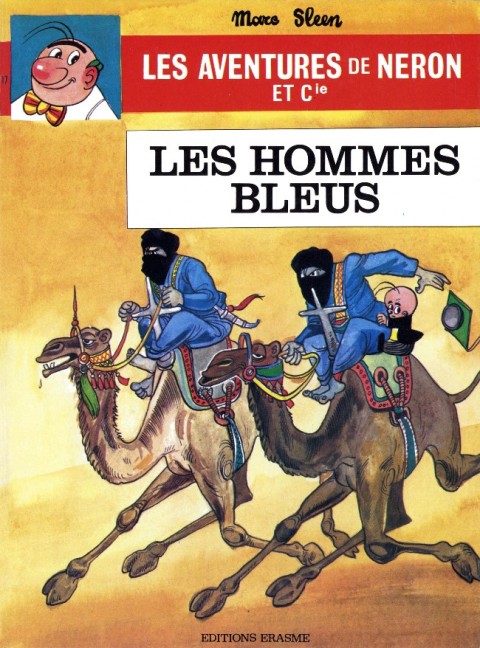Couverture de l'album Les Aventures de Néron et Co Tome 17 Les hommes bleus