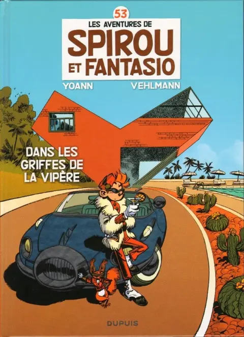 Spirou et Fantasio Tome 53 Dans les griffes de la Vipère