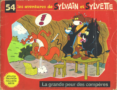 Couverture de l'album Sylvain et Sylvette Tome 54 La grande peur des compères