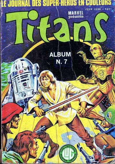 Couverture de l'album Titans Album N° 7