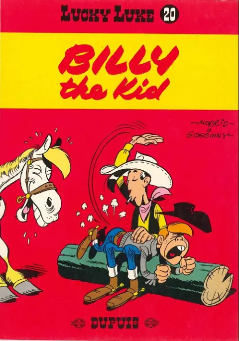 Couverture de l'album Lucky Luke Tome 20 Billy the Kid