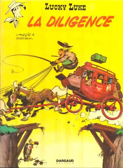 Couverture de l'album Lucky Luke Tome 32 La diligence