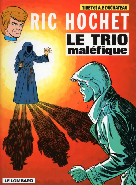 Couverture de l'album Ric Hochet Tome 21 Le trio maléfique