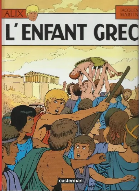 Couverture de l'album Alix Tome 15 L'enfant grec