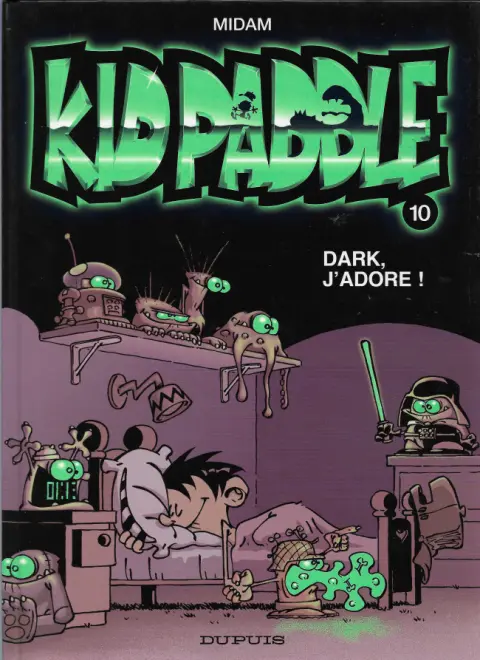 Couverture de l'album Kid Paddle Tome 10 Dark, j'adore !