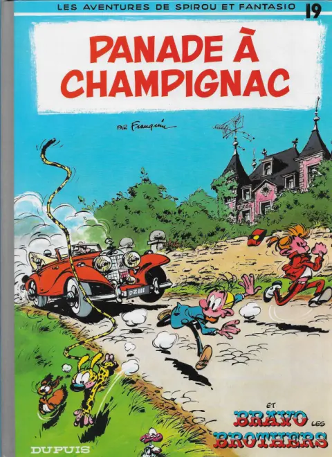 Couverture de l'album Spirou et Fantasio Tome 19 Panade à Champignac