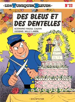 Couverture de l'album Les Tuniques Bleues Tome 22 Des bleus et des dentelles