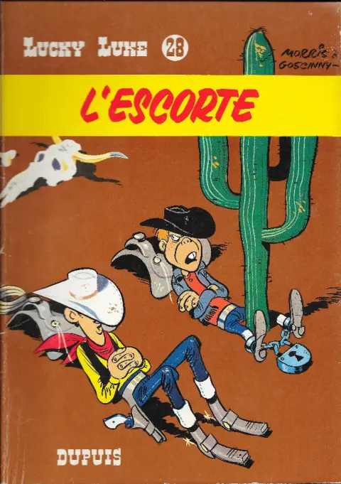Couverture de l'album Lucky Luke Tome 28 L'escorte