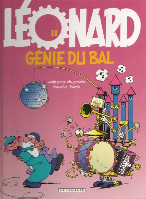 Couverture de l'album Léonard Tome 11 Génie du bal
