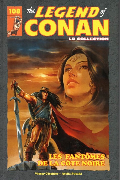 Couverture de l'album The Savage Sword of Conan - La Collection Tome 108 Les Fantômes de la Côte Noire
