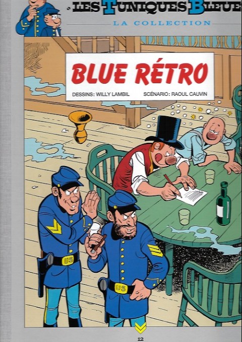Couverture de l'album Les Tuniques Bleues La Collection - Hachette, 2e série Tome 12 Blue retro