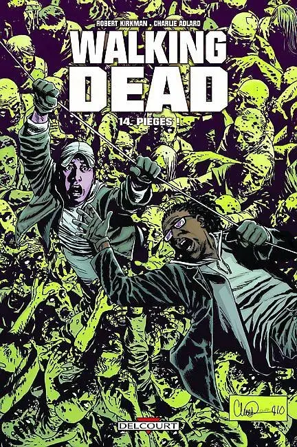 Couverture de l'album Walking Dead Tome 14 Piégés !