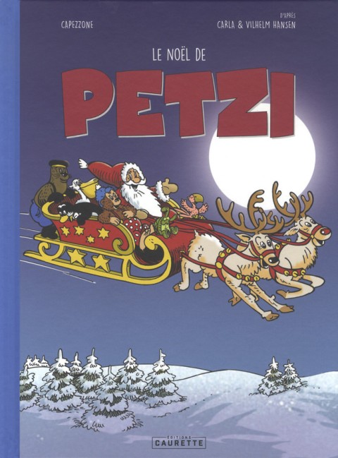Couverture de l'album Petzi 3 Le Noël de Petzi