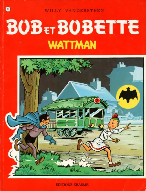 Couverture de l'album Bob et Bobette Tome 71 Wattman