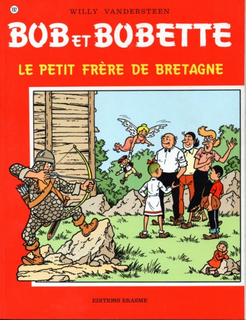 Couverture de l'album Bob et Bobette Tome 192 Le petit frère de Bretagne